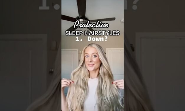 The Best Protective Hairstyles for Sleep! #haircare #shorts