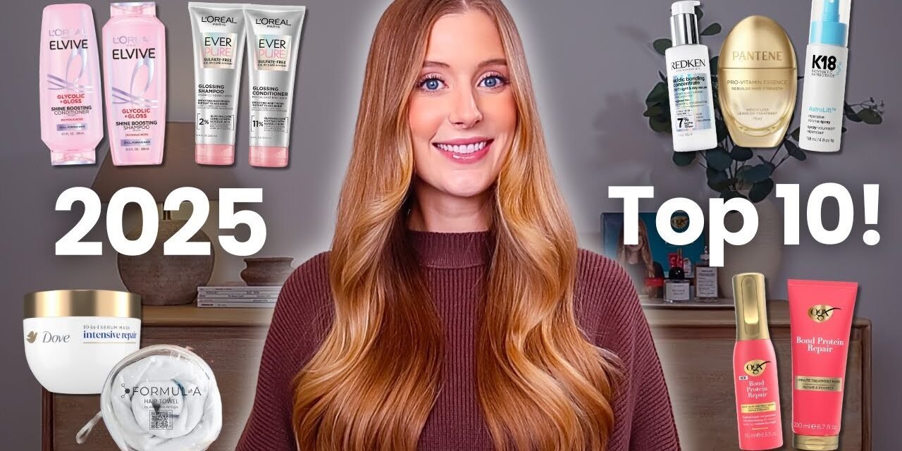 Top 10 Haircare Products I Actually Recommend (Best of 2025!)