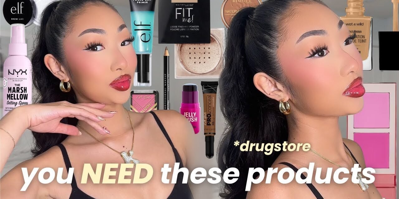ULTIMATE drugstore makeup tutorial for beginners | baddie on a budget