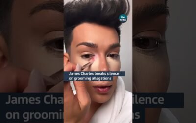 YouTuber James Charles breaks silence on grooming allegations #ITVnews #JamesCharles #beauty