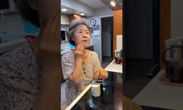 the secret to aging gracefully at 66 years old #skincare #skincareroutine #koreanskincare #korean