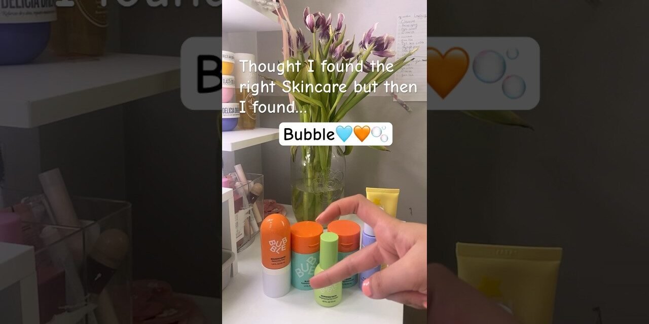 Bubble is for any age as well! #skincare #preppyyyy #beauty #bubbleskincare @bubbleskincare