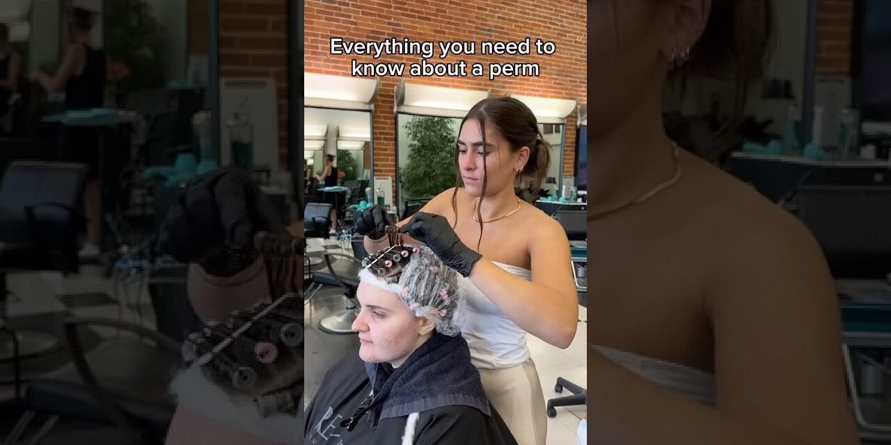 Everything you need to know about a perm #perming #haircare #relatable #curlyhair