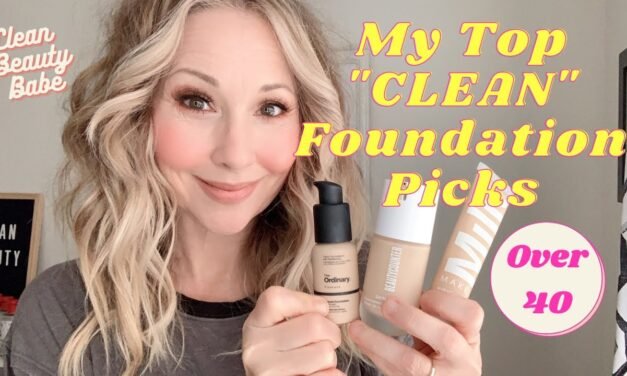 My Top "Clean" Foundation Picks for Women Over 40