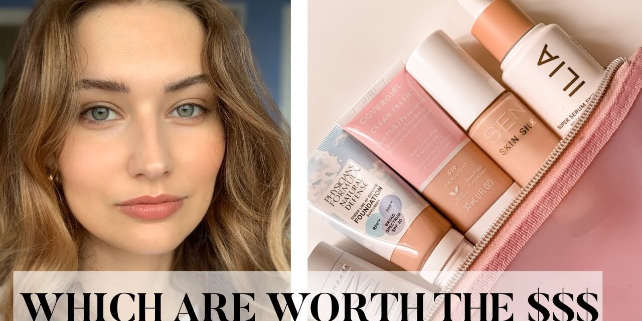 Rating All Of My Clean Foundations | A Guide To Clean Beauty Bases