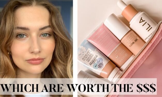 Rating All Of My Clean Foundations | A Guide To Clean Beauty Bases