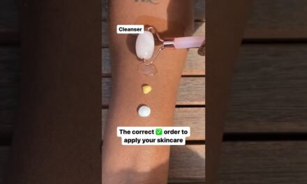 Skincare in the correct order! #skincareroutine #skincaretips #ipsy